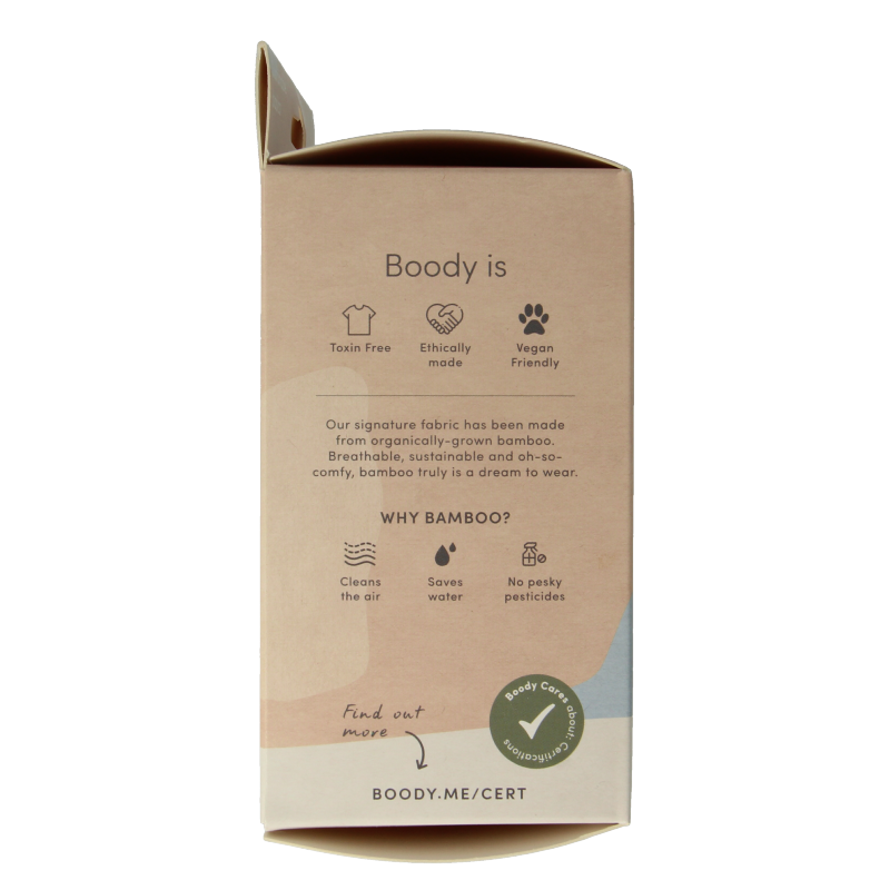 Boody  Padded shaper crop bh blush XL 1 Stuks