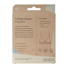 Boody  Padded shaper crop bh blush XL 1 Stuks