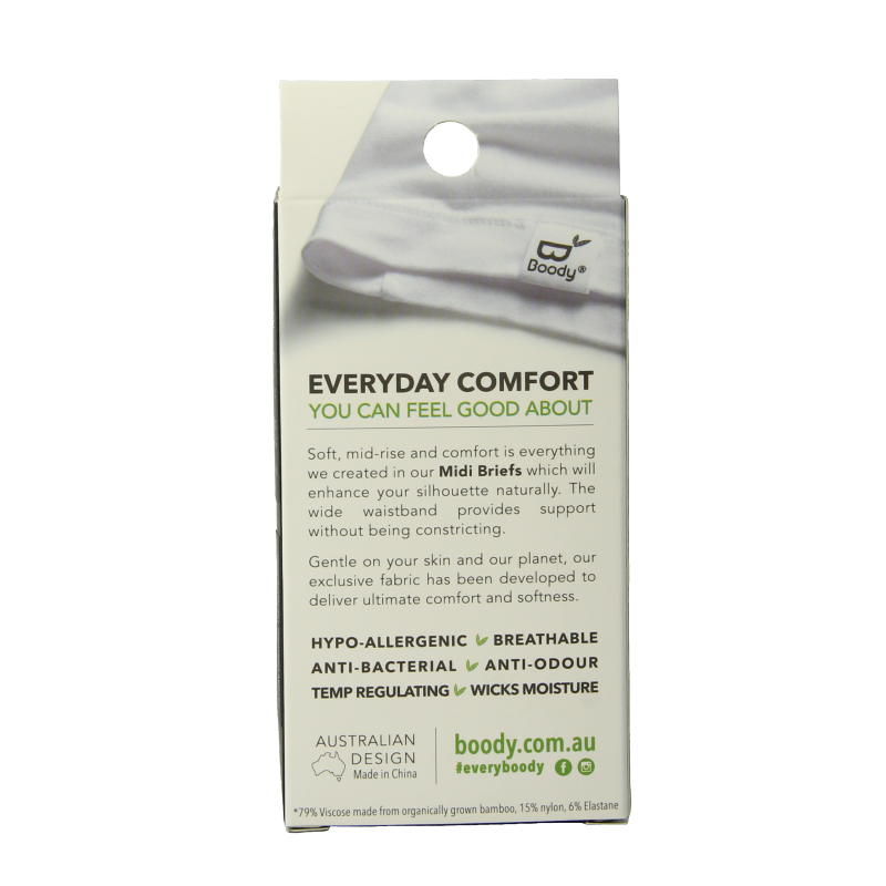 Boody  Midi heupslip blush XL 1 Stuks