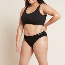 Boody  Menstruatieondergoed bikinislip zwart norm/hevigXS 1 Stuks