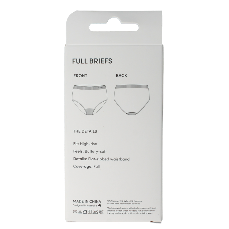 Boody  Full brief tailleslip zwart L 1 Stuks