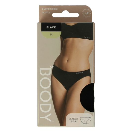 Booby Bikinislip classic zwart medium 1 Stuks