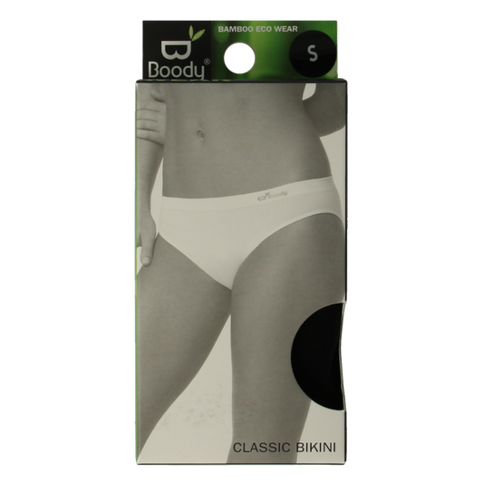 Boody  Classic bikinislip zwart S 1 Stuks