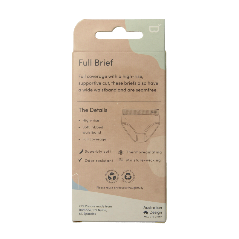 Boody  Full brief tailleslip blush M 1 Stuks