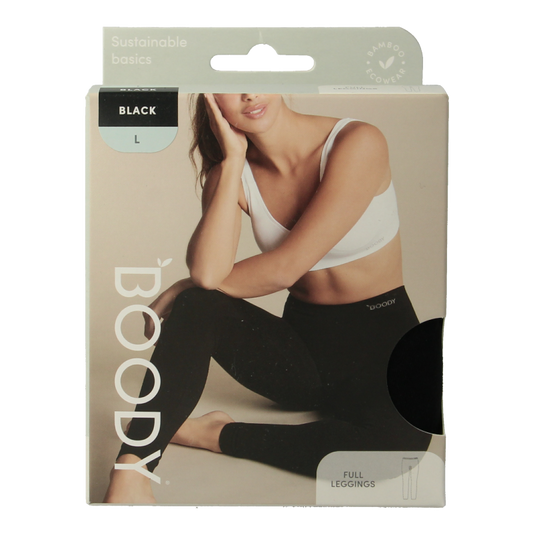 Boody  Legging enkellang zwart L 1 Stuks