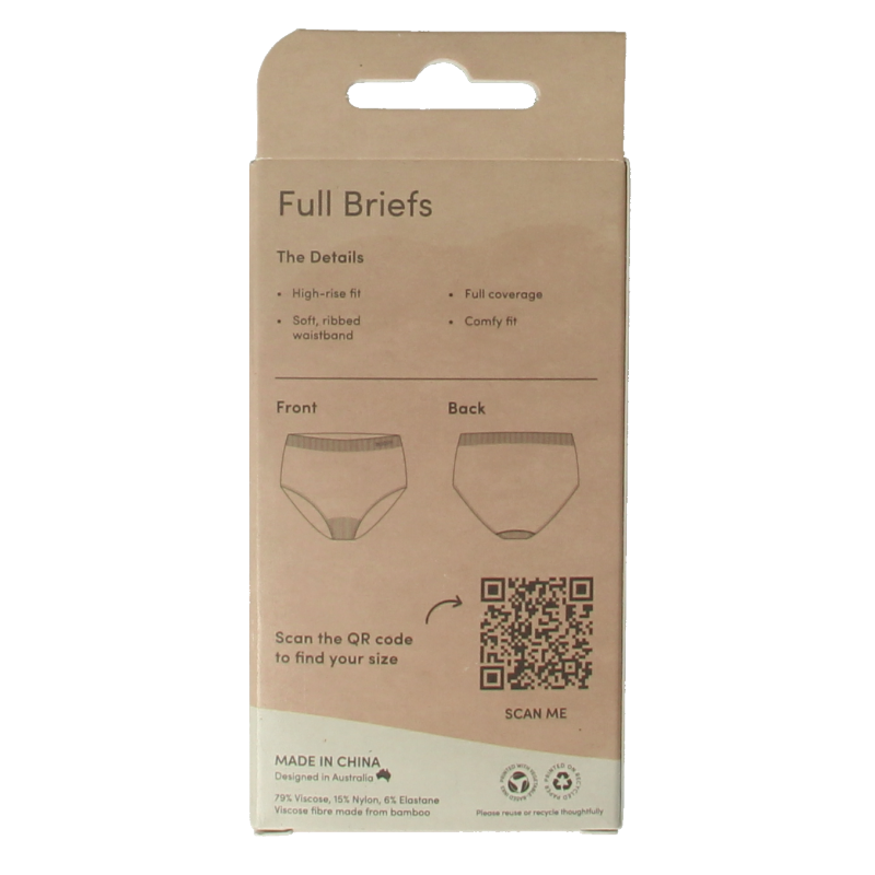 Boody  Full brief tailleslip zwart XL 1 Stuks