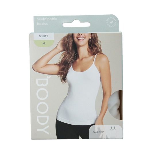 Boody  Cami top wit M 1 Stuks