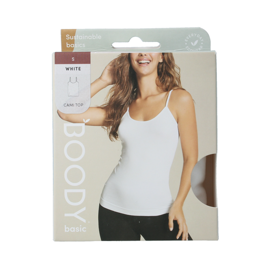 Boody  Cami top wit S 1 Stuks