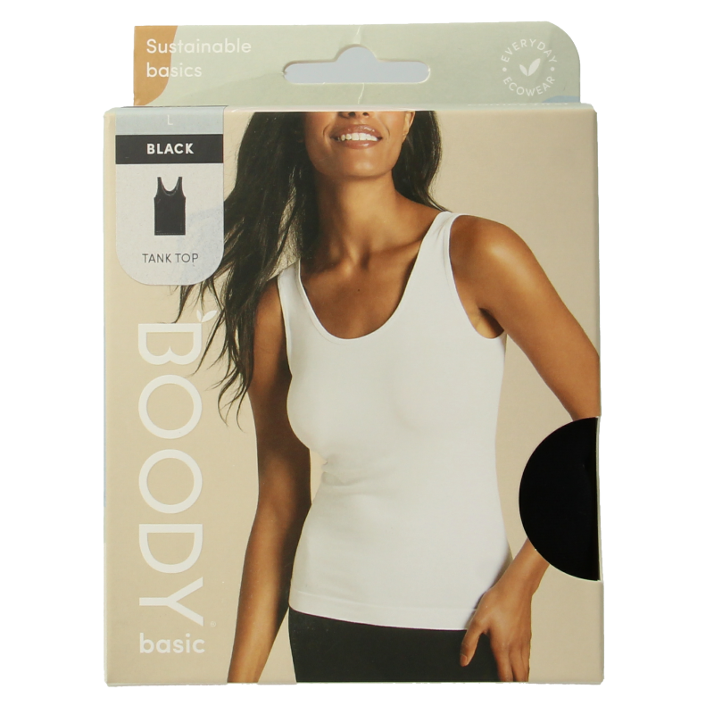 Boody  Tank top zwart L 1 Stuks
