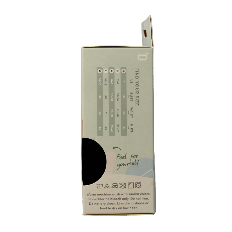 Boody  Tank top zwart L 1 Stuks