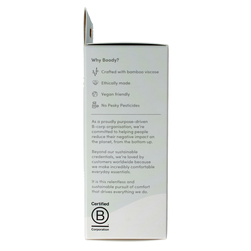 Boody  Tank top wit S 1 Stuks