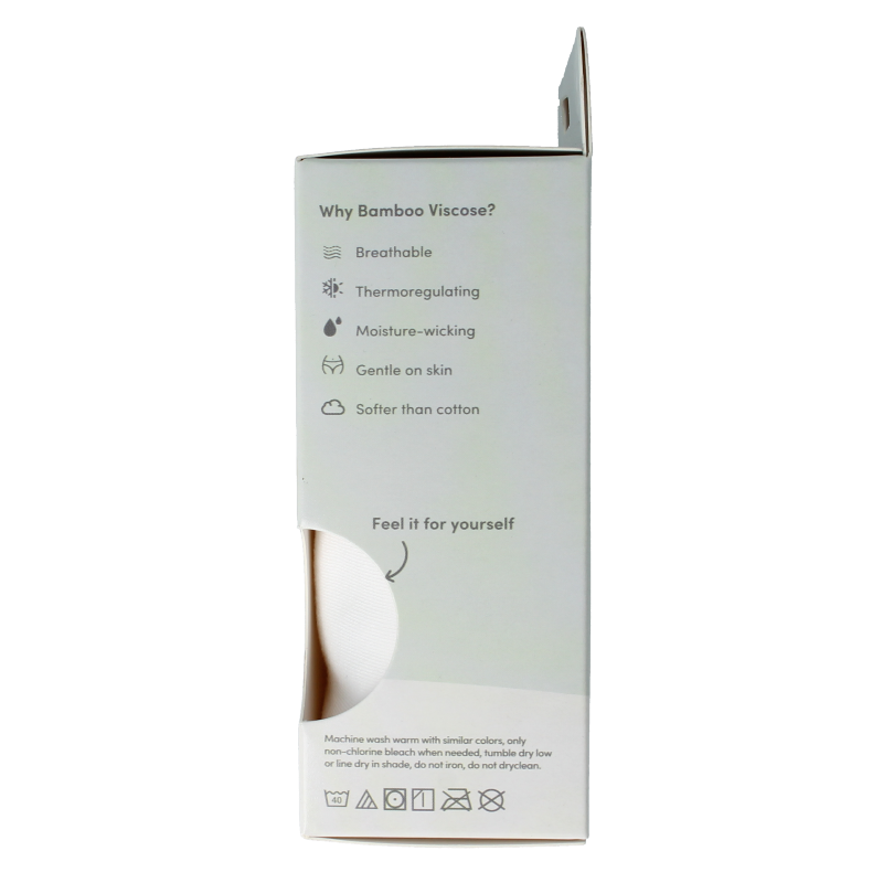 Boody  Tank top wit S 1 Stuks