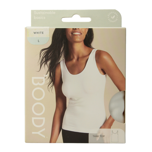 Boody  Tank top wit L 1 Stuks