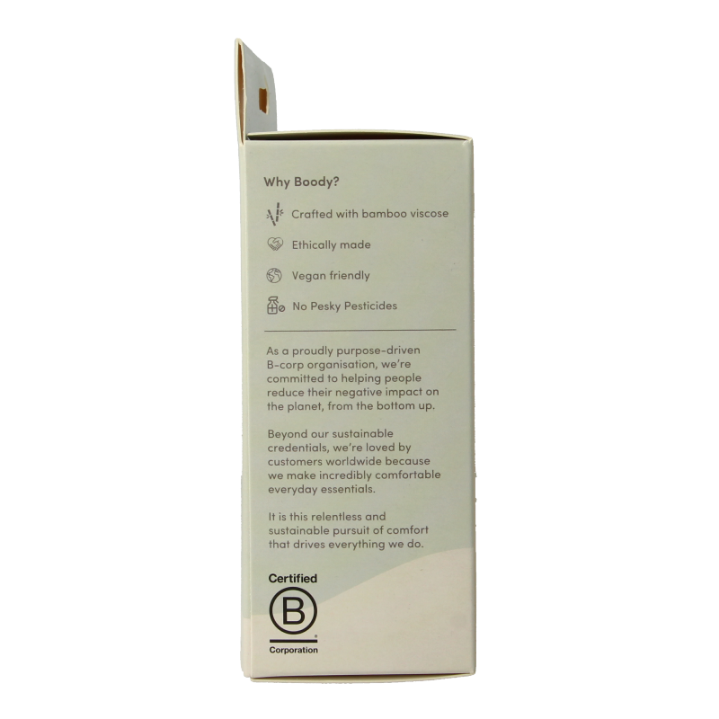 Boody  Tank top wit L 1 Stuks