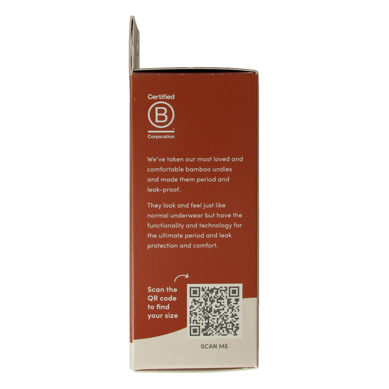 Boody  Menstruatieondergoed bikinislip zwart norm/hevig M 1 Stuks