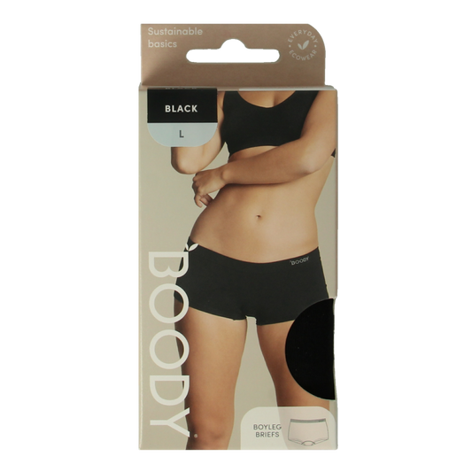 Boody  Boyleg damesslip zwart L 1 Stuks