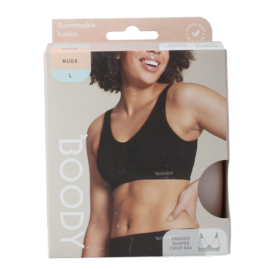 Boody  Padded shaper crop BH blush L 1 Stuks