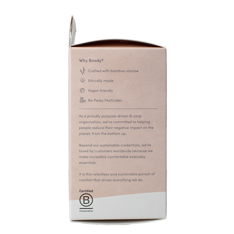 Boody  Padded shaper crop BH blush L 1 Stuks