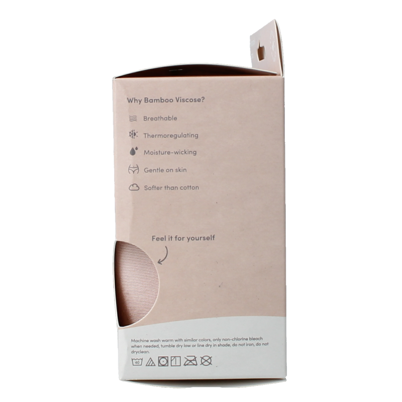 Boody  Padded shaper crop BH blush L 1 Stuks