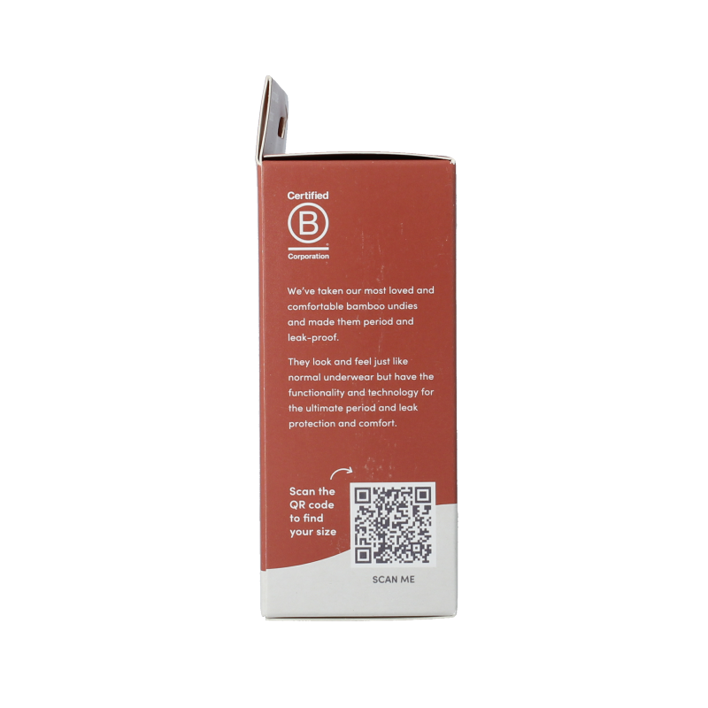 Boody  Menstruatieondergoed bikinislip zw norm/hevig XS 1 Stuks