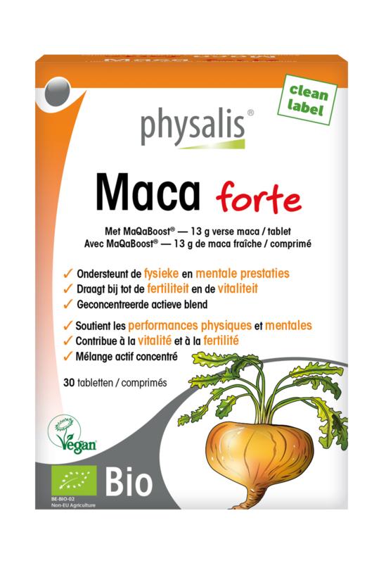 Physalis Maca forte bio 30 Tabletten