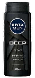 Nivea Men deep douchegel 500.00 Milliliter
