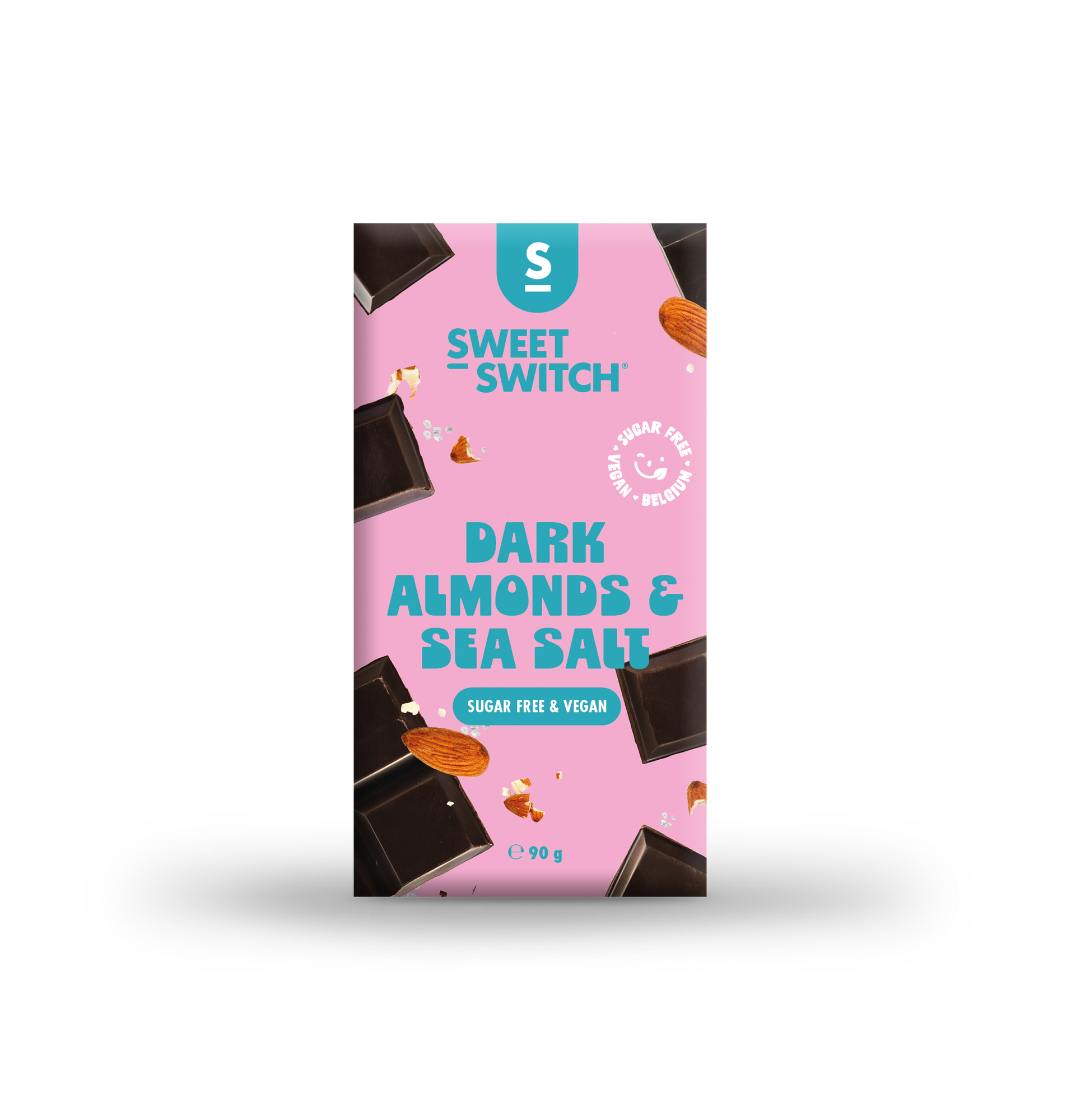 SWEET-SWITCH Dark almonds & sea salt 90.00 Gram