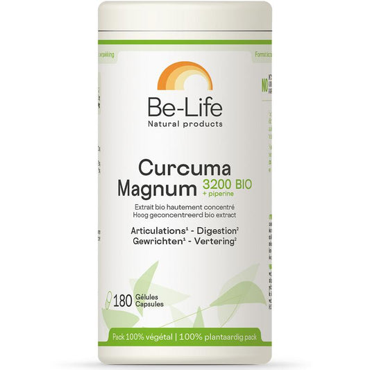 Be-Life Curcuma magnum 3200 & piperine bio 180 Softgels