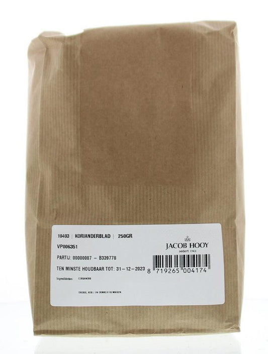 Jacob Hooy Korianderblad 250 Gram