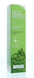 Ecodenta Tandpasta whitening bergamot citroen kalident 100 Milliliter