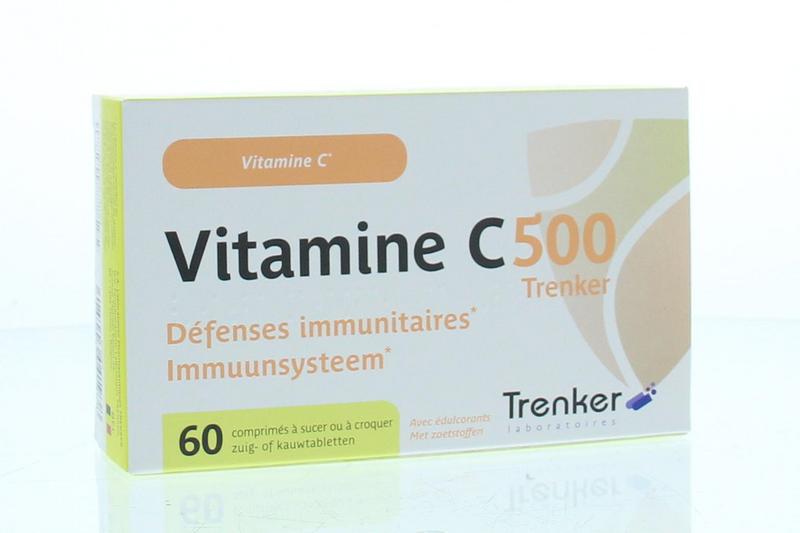 Trenker Vitamine C 500 mg 60 Zuigtabletten