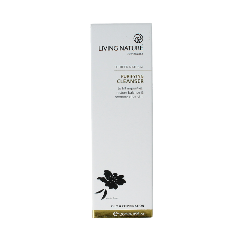 Living Nature Purifying cleanser 120 Milliliter