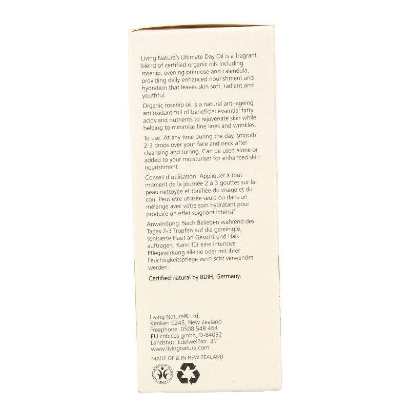 Living Nature Ultieme dagolie 30 Milliliter