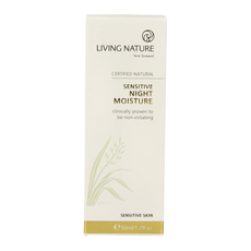 Living Nature Nachtcreme gevoelige huid 50.00 Milliliter