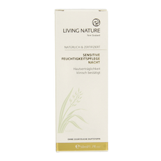Living Nature Nachtcreme gevoelige huid 50.00 Milliliter