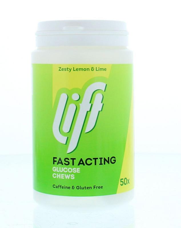 Lift Zesty lemon & lime glucose 50 Tabletten