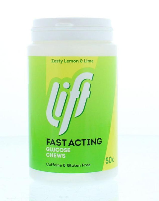 Lift Zesty lemon & lime glucose 50 Tabletten