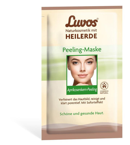 Luvos Crememasker peeling 2 x 7.5ml 15 Milliliter