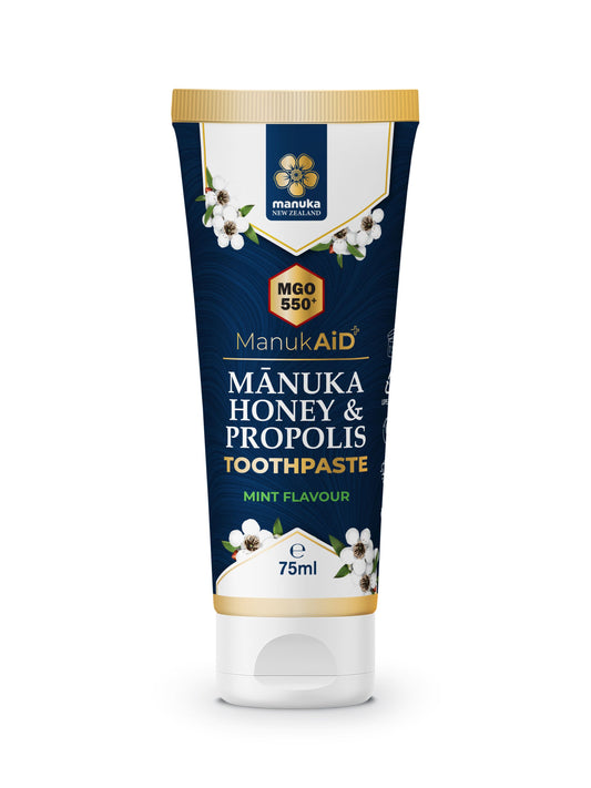 MNZ (Manuka New Zealand) Tandpasta met manuka honing MGO 550+ 75.00 Milliliter