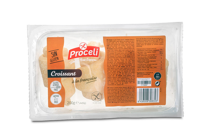 Proceli Croissant glutenvrij 4 stuks 200 Gram