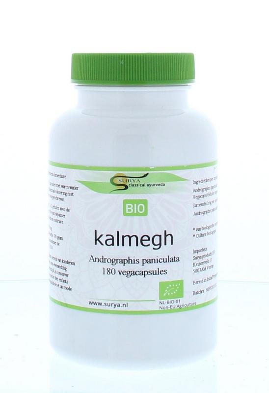 Surya Bio kalmegh 180 Vegetarische capsules