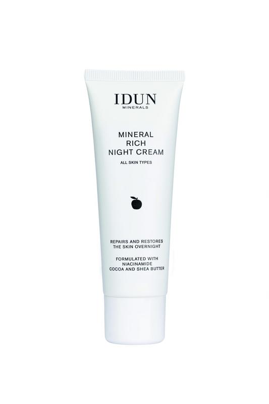 Idun Minerals Mineral rich night cream 50 Milliliter