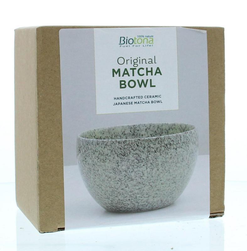 Biotona Matcha bowl grey & green 1 Stuks