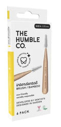 The Humble Co Interdental borstel 0.70 mm geel 6 Stuks