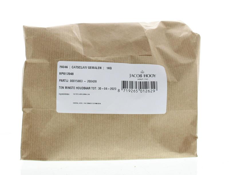 Jacob Hooy Cat's claw gemalen  1 Kilogram