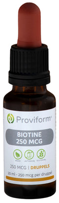 Proviform Biotine 250mcg druppels 20 Milliliter
