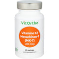 VitOrtho Vitamine K2 menachinon 7 200mcg 60 Vegetarische capsules