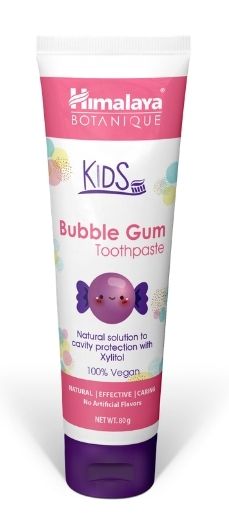 Himalaya Botanique kids tandpasta bubble gum 80 Gram
