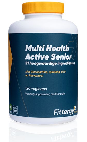 Fittergy Multi health active senior 120 Vegetarische capsules