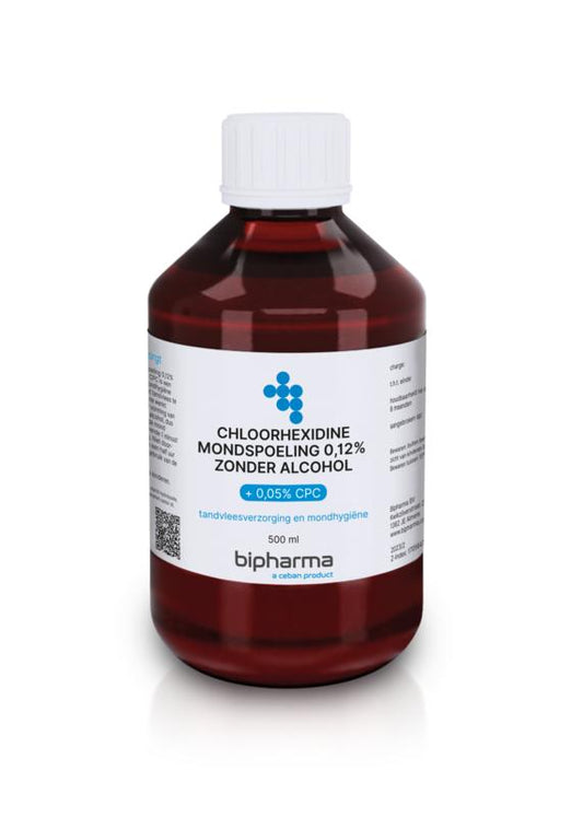 Bipharma Chloorhexidine mondspoeling 0.12% 500.00 Milliliter
